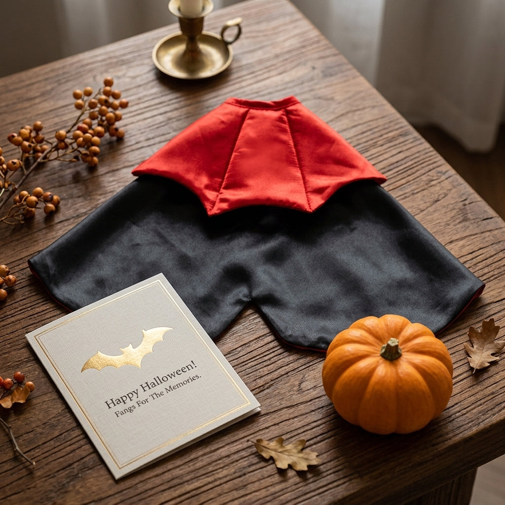 Cape de Vampire — Costume Dracula pour Chat & Petits Animaux