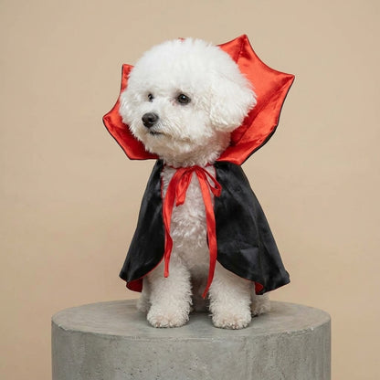 Cape de Vampire — Costume Dracula pour Chat & Petits Animaux