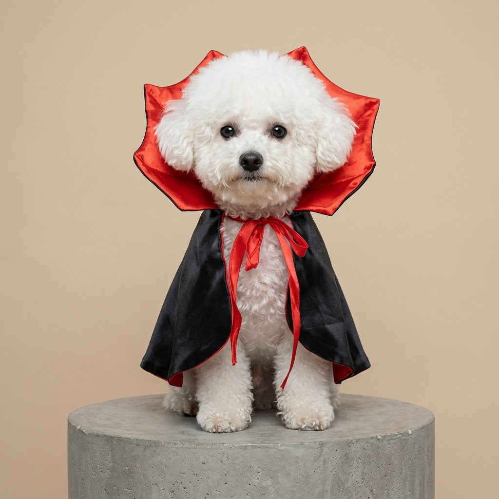 Cape de Vampire — Costume Dracula pour Chat & Petits Animaux