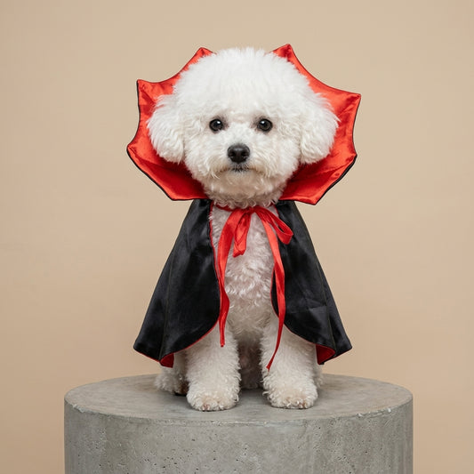 Cape de Vampire — Costume Dracula pour Chat & Petits Animaux