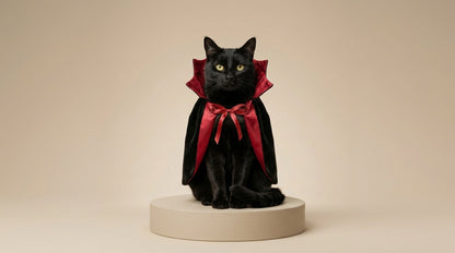 Cape de Vampire — Costume Dracula pour Chat & Petits Animaux